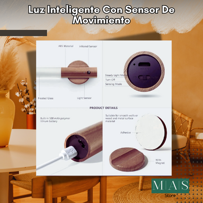 LUZ INTELIGENTE CON SENSOR DE MOVIMIENTO