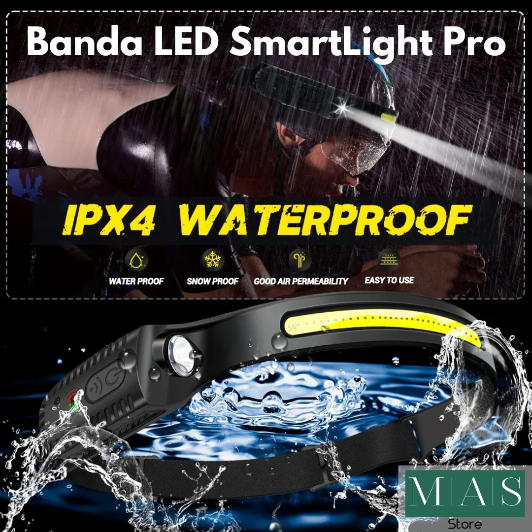 Linterna Banda LED SmartLight Pro con Sensor de Movimiento